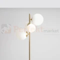 Mosiężna lampa podłogowa BLOOM 4 FLOOR BRASS mosiądz białe kule perfektmarket 1.jpeg
