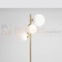 Mosiężna lampa podłogowa BLOOM 4 FLOOR BRASS mosiądz białe kule perfektmarket 1.jpeg