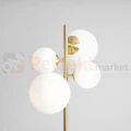 Mosiężna lampa podłogowa BLOOM 4 FLOOR BRASS mosiądz białe kule perfektmarket 2.jpeg