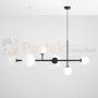 Efektowna lampa wisząca DIONE 6 BLACK Aldex białe kule czarne ramie perfektmarket olsztyn 3.jpeg