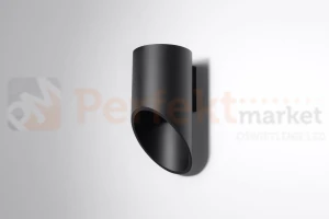 Oprawa spot kinkiet LED G9 Penne czarny 20 cm