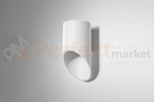 Oprawa spot kinkiet LED G9 Penne biała 20 cm