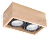 Plafon QUATRO 2 naturalne drewno SL.0916 Sollux