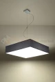 nowoczesna lampa minimal perfektmarket design wisząca sufitowa kwadratowa LED HORUS 45 szara light.jpg