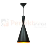 modern lampa p306c czarna wisząca led design okrągła edison minimal styl perfektmarket.jpg