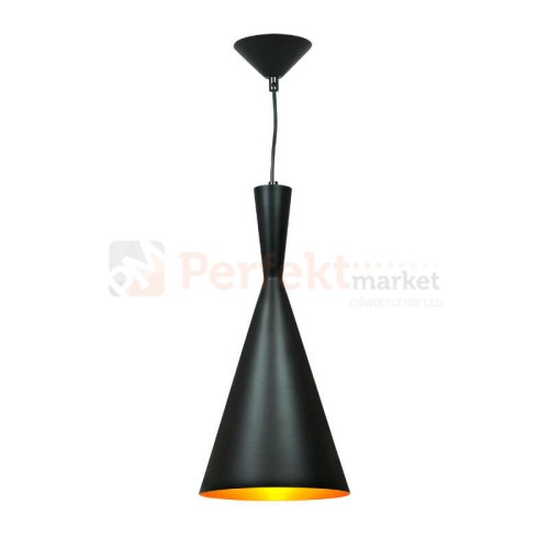 modern lampa p306c czarna wisząca led design okrągła edison minimal styl perfektmarket.jpg