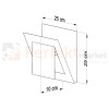 lampa_ścienna kinkiet biała nowoczesna minimalizm perfektmarket design lampa sufitowa kwadratowa plafon LED nazaria biały SL.0431 perfektmarket sklep_olsztyn.jpga