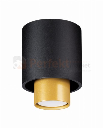 Plafon NESI czarny SL.0982 Sollux