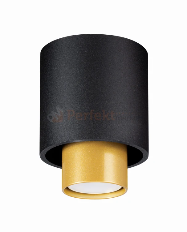 Plafon NESI czarny SL.0982 Sollux