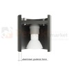 Plafon NESI czarny SL.0982 Sollux