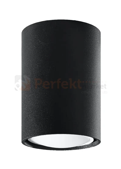 Plafon LAGOS 10 czarny SL.1000 Sollux