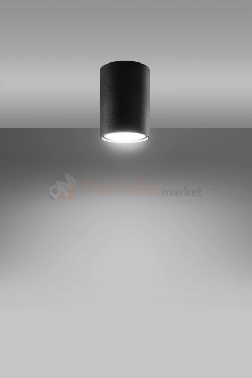 Plafon LAGOS 10 czarny SL.1000 Sollux