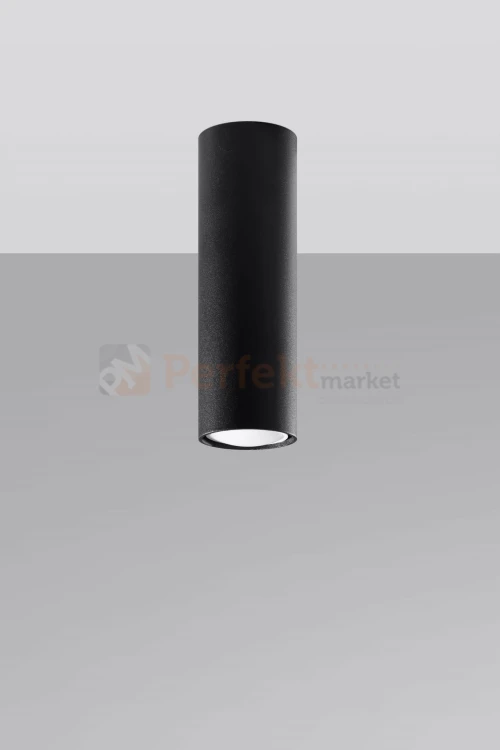 Plafon LAGOS 20 czarny SL.1001 Sollux
