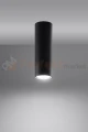 Plafon LAGOS 20 czarny SL.1001 Sollux