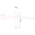 Plafon LAGOS 40 czarny SL.1002 Sollux