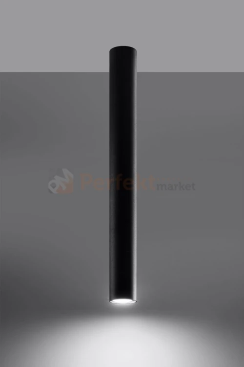 Plafon LAGOS 60 czarny SL.1003 Sollux