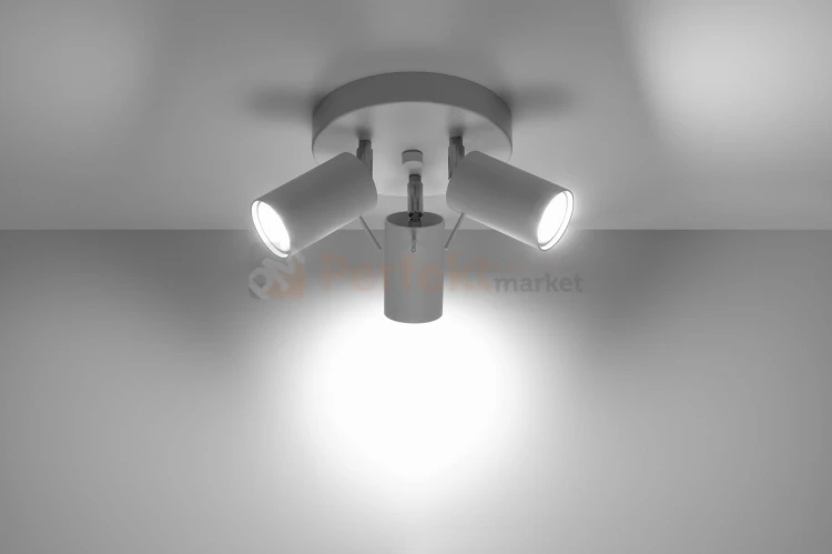 Plafon RING 3P biały SL.1015 Sollux