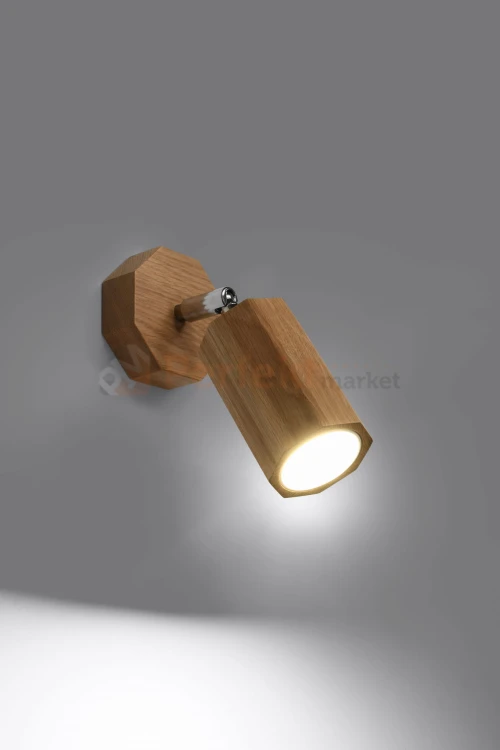 Kinkiet ZEKE dąb SL.1028 Sollux
