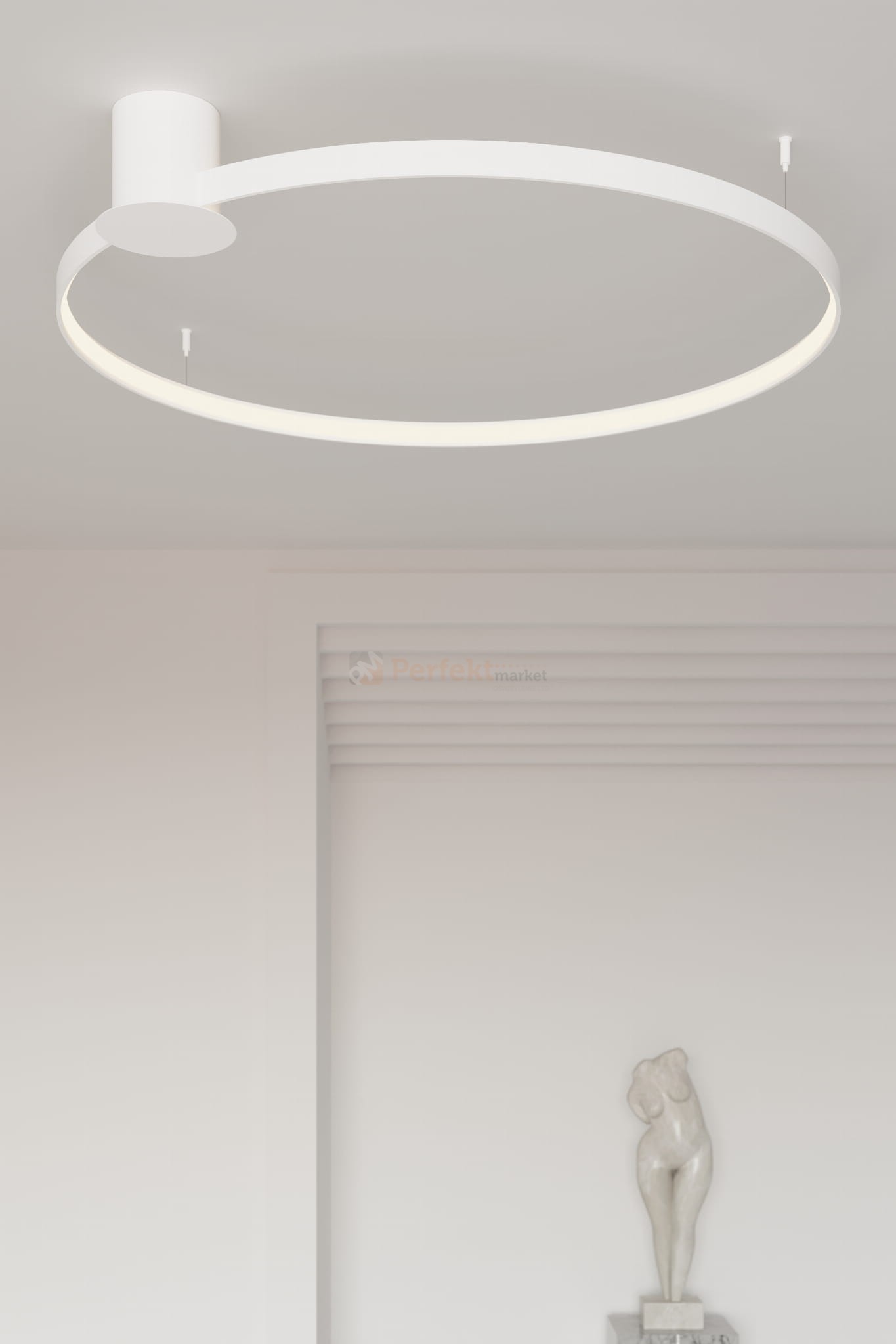 Plafon RIO 55 biały LED 3000K TH.125 Sollux