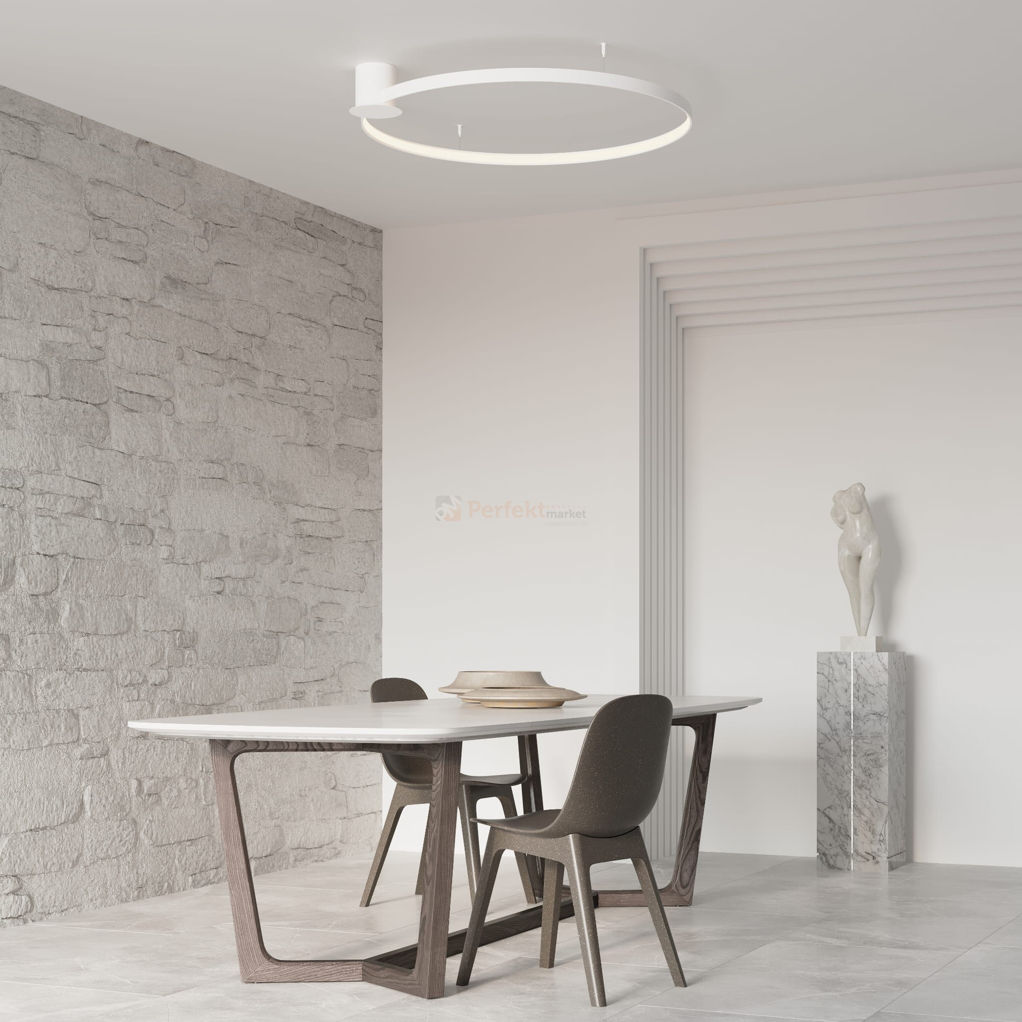 Plafon RIO 78 biały LED 3000K TH.129 Sollux