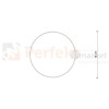 Plafon RIO 78 czarny LED 3000K TH.130 Sollux