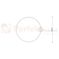 Plafon RIO 78 czarny LED 3000K TH.130 Sollux