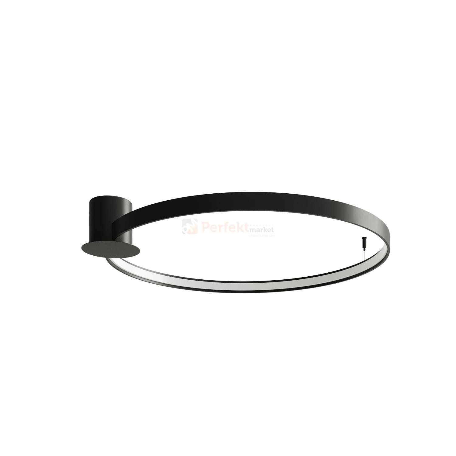 Plafon RIO 78 czarny LED 3000K TH.130 Sollux