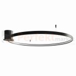 Plafon RIO 110 czarny LED 4000K TH.136 Sollux