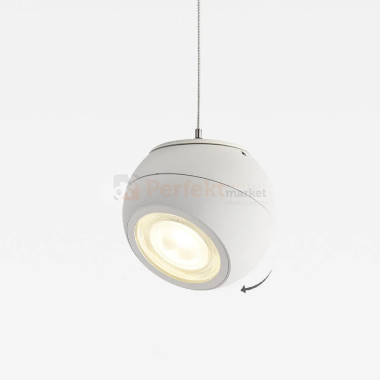 magentic track system OxyLED Multiline GLOBE oprawa LED  kula do szyny magnetycznej 48V 12W regulowana