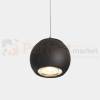 magentic track system OxyLED Multiline GLOBE oprawa LED czarna kula do szyny magnetycznej 48V 12W regulowana