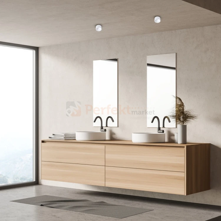 Oprawa Podtynkowa Bali Round White ML0053