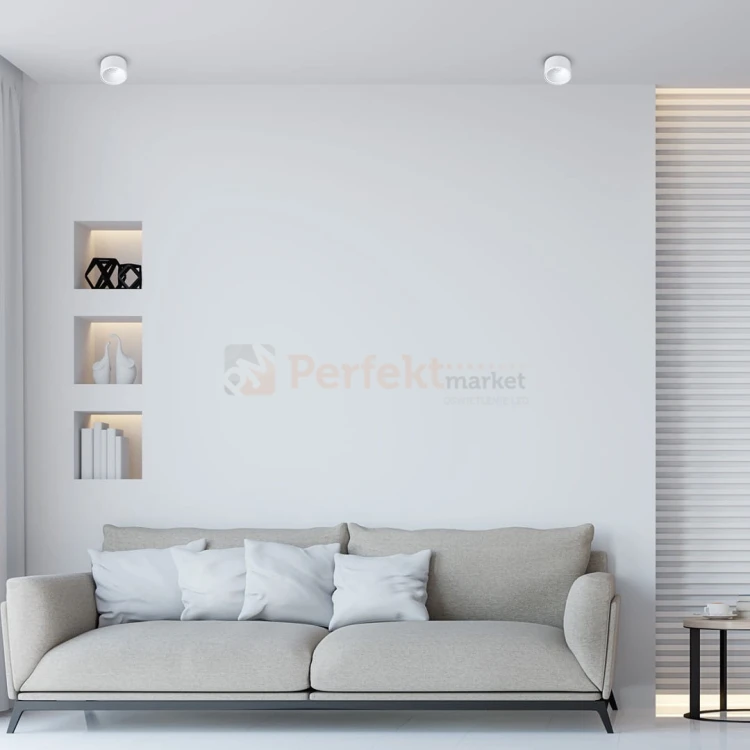 Oprawa Podtynkowa Bali Round White ML0053