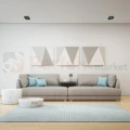 Oprawa Podtynkowa Nusa Square Black ML0046