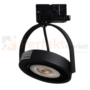 Milagro oprawa na szynę szynoprzewód 3F loft LUGAR BLACK track ligth 1xAR111 GU10 ML7057