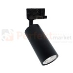 MICA BLACK track light 1xGU10 - 3 Circuit ML7059