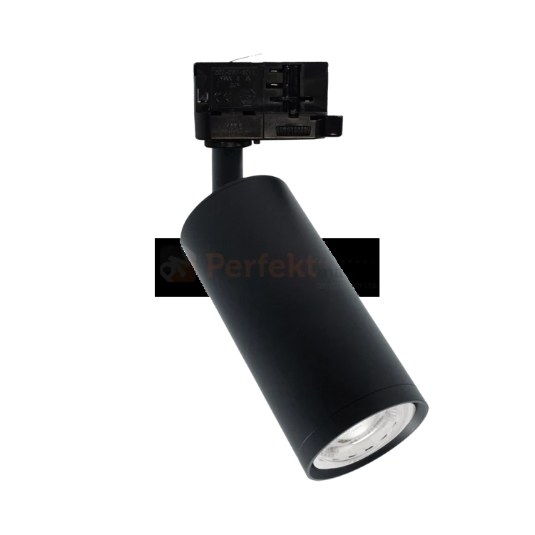 MICA BLACK track light 1xGU10 - 3 Circuit ML7059