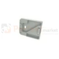 Zaślepka do profili Unico led aluminiowa z otworem typ schodowe biała prawa z otworem oświetlenie_led perfektmarket.jpg
