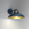 Kinkiet FELIX NAVY BLUE/GOLD 1xE27 MLP7712