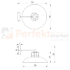 Kinkiet FELIX GREEN/GOLD 1xE27 MLP7707