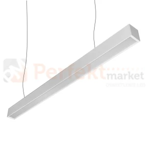 Lampa wisząca LED liniowa biała 120 cm 4000 Samsung chip 2w1