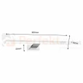 Kinkiet SHINE WHITE/CHROME 13,8W LED ML7882