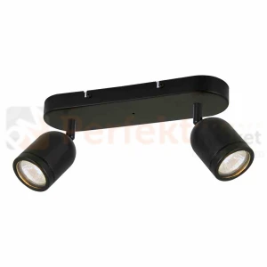 Lampa sufitowa spor regulowana IP44 PORTER 2XGU10 ML7643
