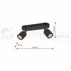 Lampa sufitowa PORTER 2XGU10 IP44 ML7643