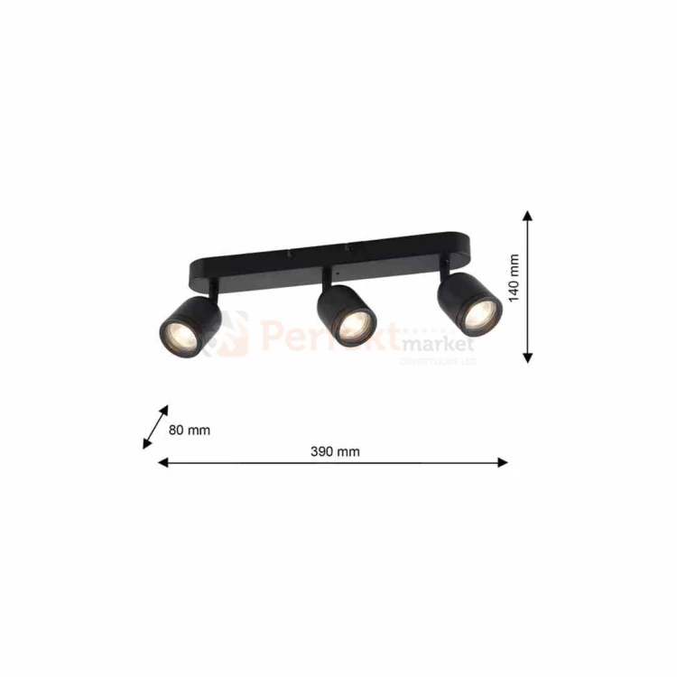 Lampa sufitowa PORTER 3XGU10 IP44 ML7644