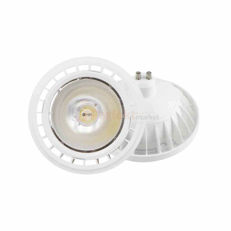 Żarówka LED AR111 GU10 230V 6W 38° biała 3000K perfektmarket.webp