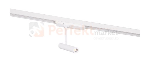 MAXLIGHT S0005 LAMPA DO SZYNOPRZEWODU PISTOL BIAŁY 12W LED