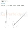 MAXLIGHT W0212 KINKIET SPIDER IP44