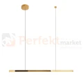 MAXLIGHT P0425D LAMPA WISZĄCA TRIO 1 ZŁOTA ŚCIEMNIALNA