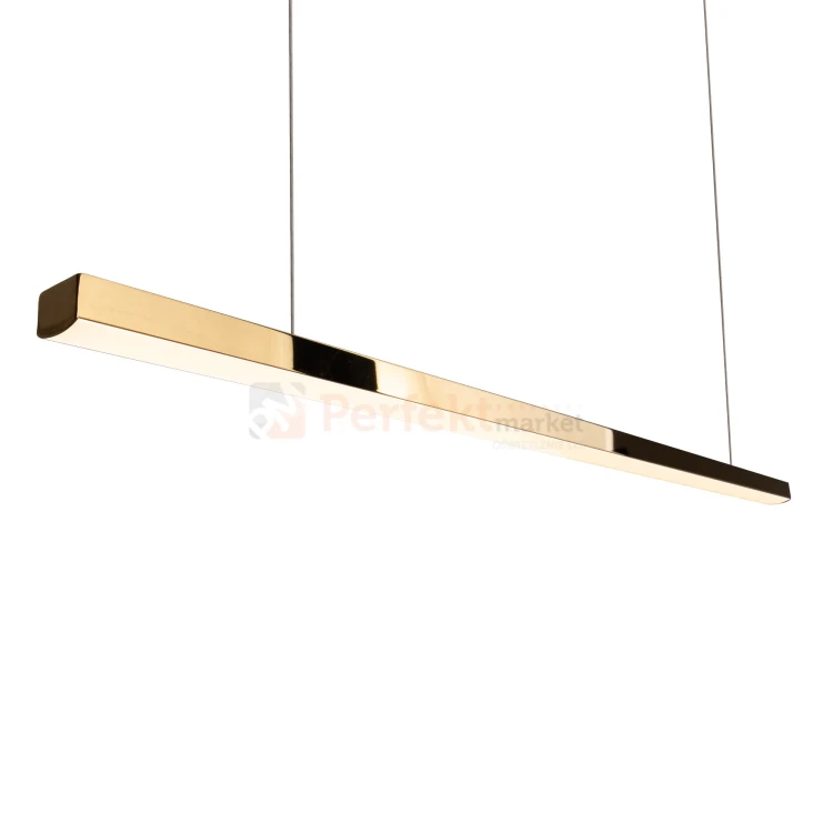 MAXLIGHT P0425D LAMPA WISZĄCA TRIO 1 ZŁOTA ŚCIEMNIALNA