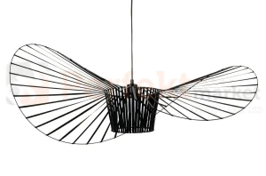 Lampa wisząca Capello 200 czarna E27 lampa kapelusz